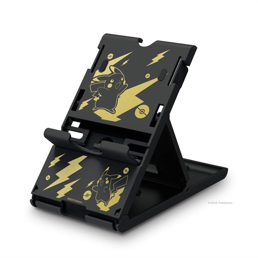 Soporte HORI Dock PlayStand para Nintendo Switch Edición Pikachu Black and Gold