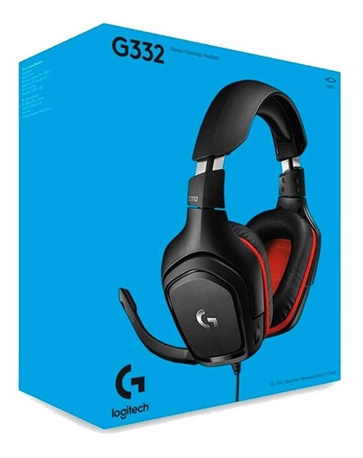 Auriculares Gamer Logitech G Series G332 Black — AMV Store