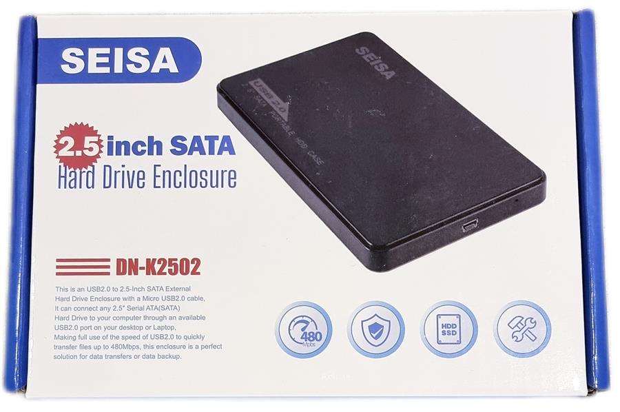 Carry Disk Seisa Externo Discos Notebook 2.5'' USB 2.0 + Cable