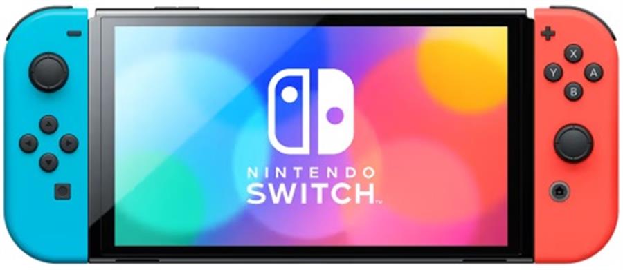 Consola Nintendo Switch OLED Neon Red y Blue