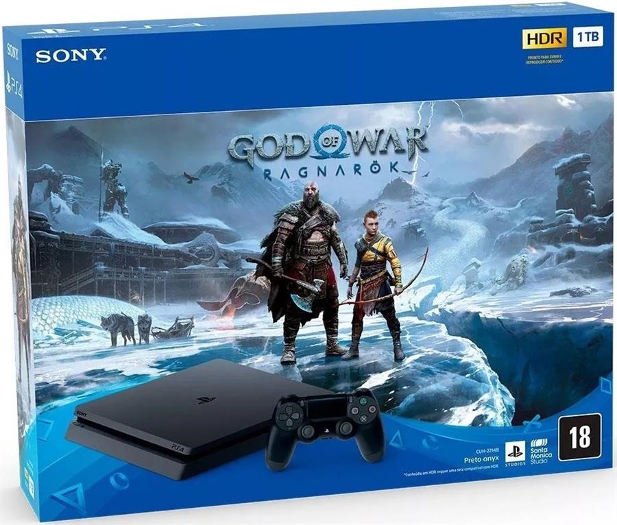 ▷ Consola PS4 y Juego God Of War Ragnarok