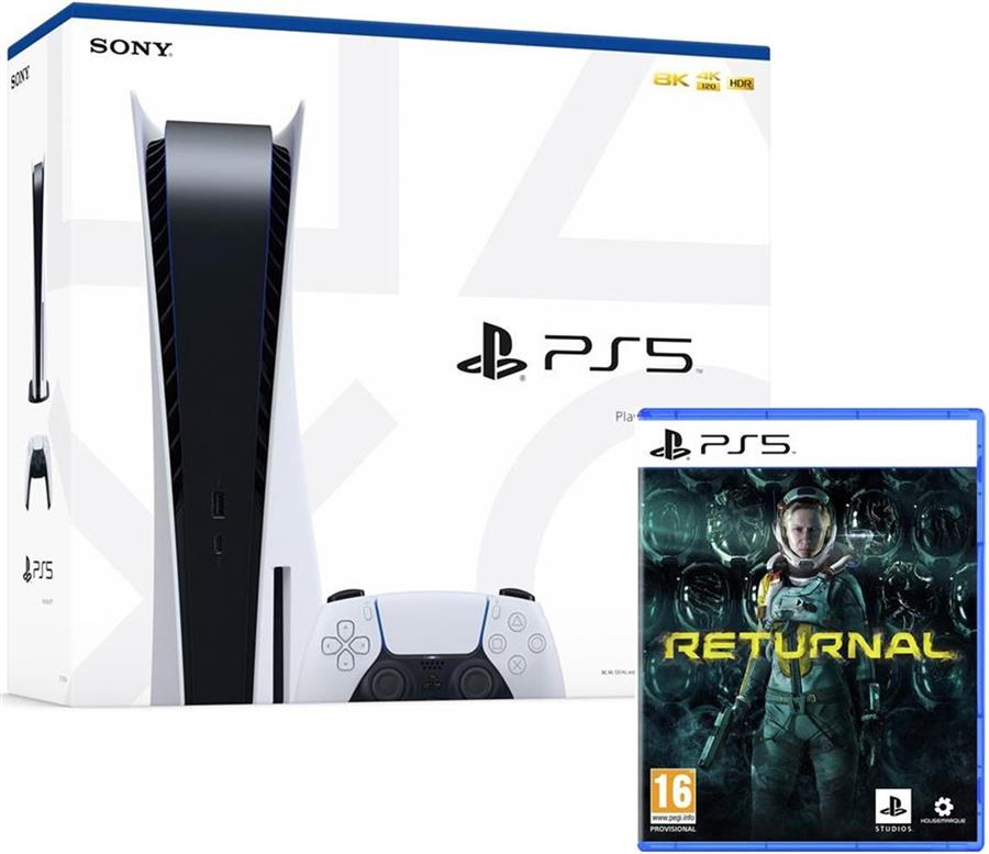 Consola PS5 Playstation + Juego PS5 Returnal