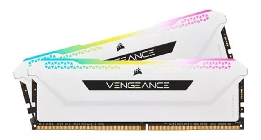 Memoria Ram DDR4 16GB (2x8GB) 3600MHz Corsair Vengeance RGB Pro SL white
