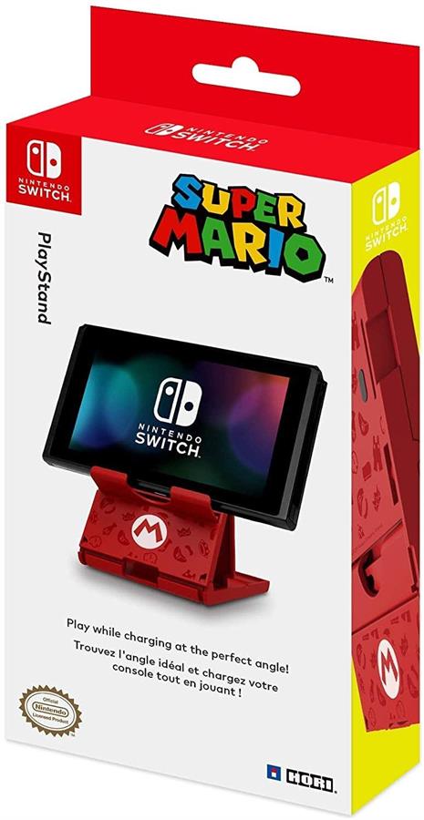 Soporte HORI Dock PlayStand para Nintendo Switch Edición Mario