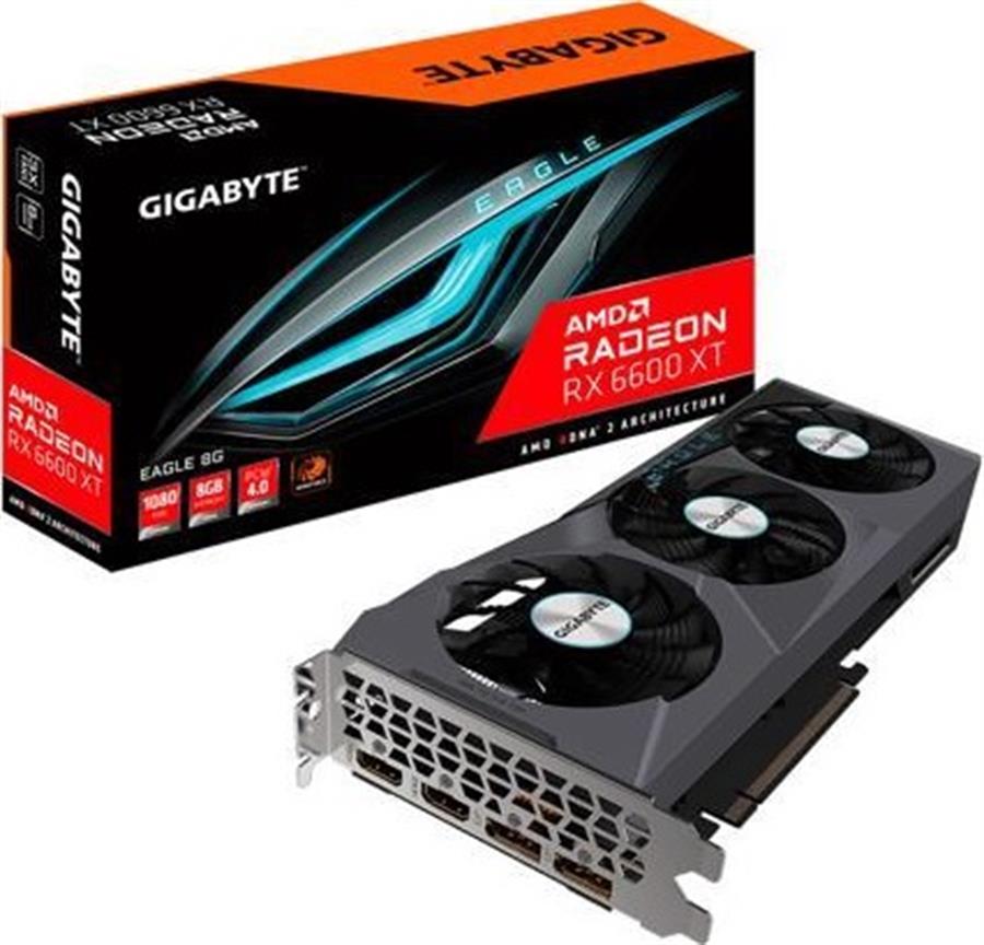Placa de Video Gigabyte Radeon RX 6600 XT Eagle 8GB (OUTLET)