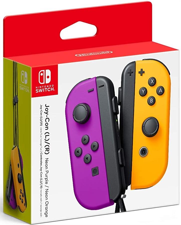 Joystick Joy-Con Naranja/Púrpura para Nintendo Switch