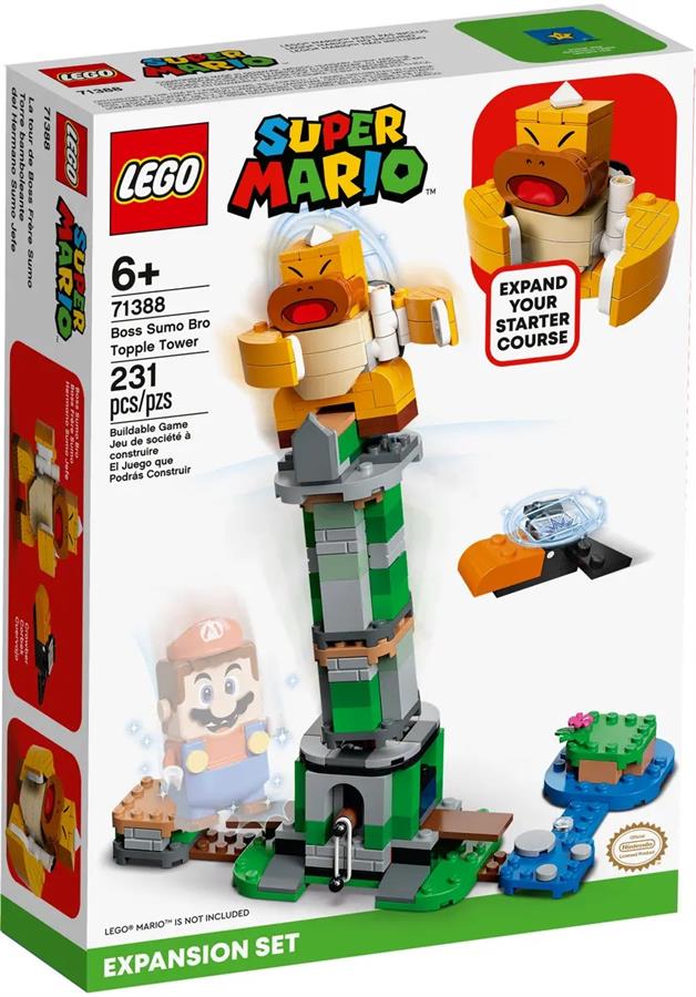 LEGO Super Mario Boss Sumo Bro Topple Tower Set de Expansión 71388