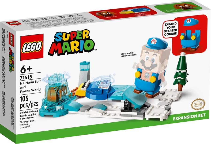 LEGO Super Mario Ice Mario Suit and Frozen World Set de Expansión 71415