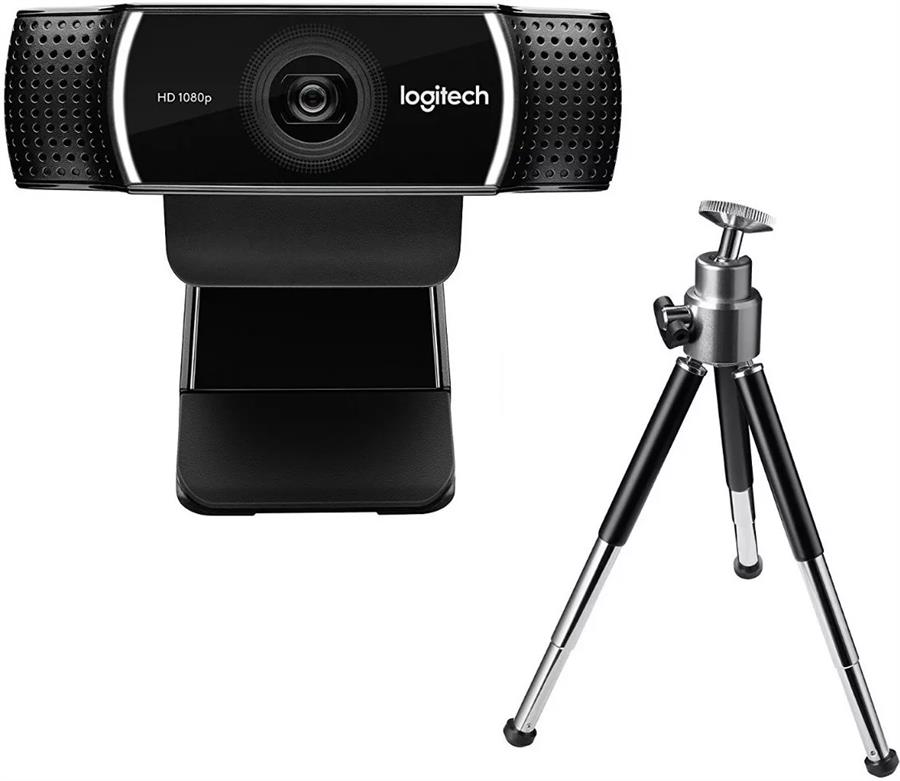 Webcam Logitech C922 Pro Stream con Trípode
