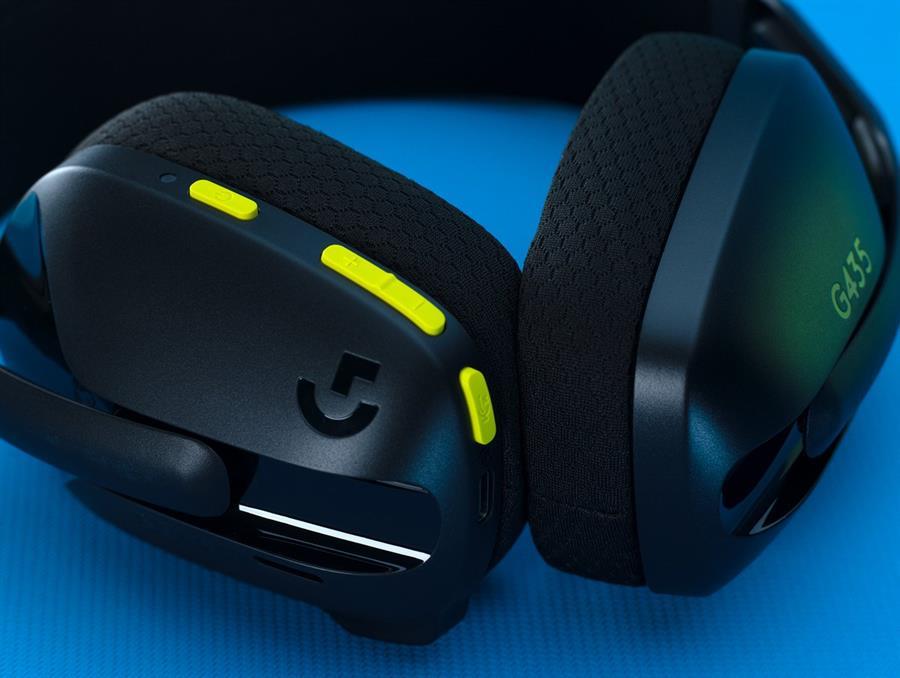 Auriculares Gaming con Micrófono Logitech G435/ Bluetooth/ Azul y Frambuesa