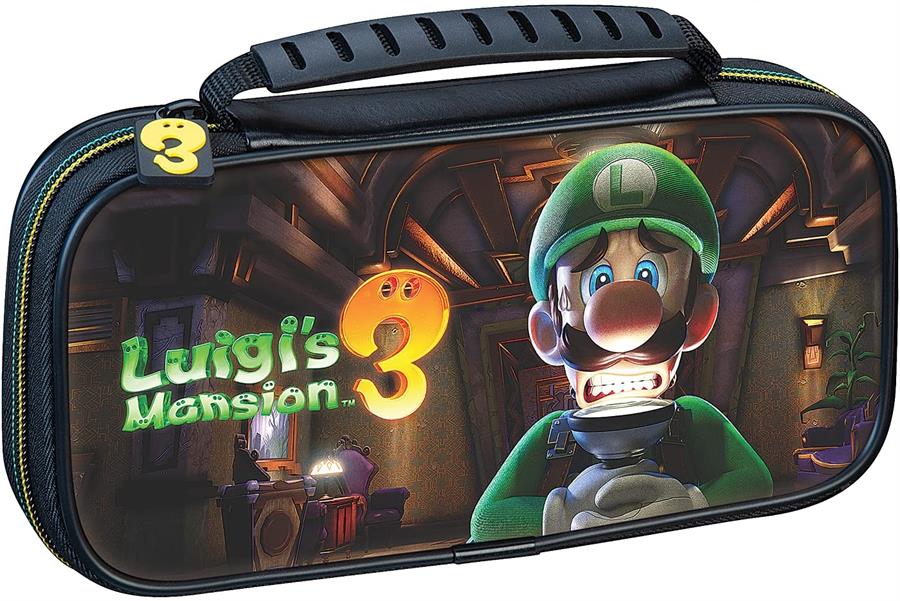 Estuche Nintendo Switch Lite Game Traveler Deluxe Case - Edición Luigi Mansion 3