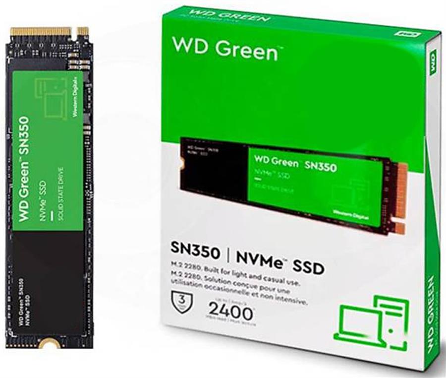 Disco Sólido SSD 240GB WD Green SN350 M2 NVMe