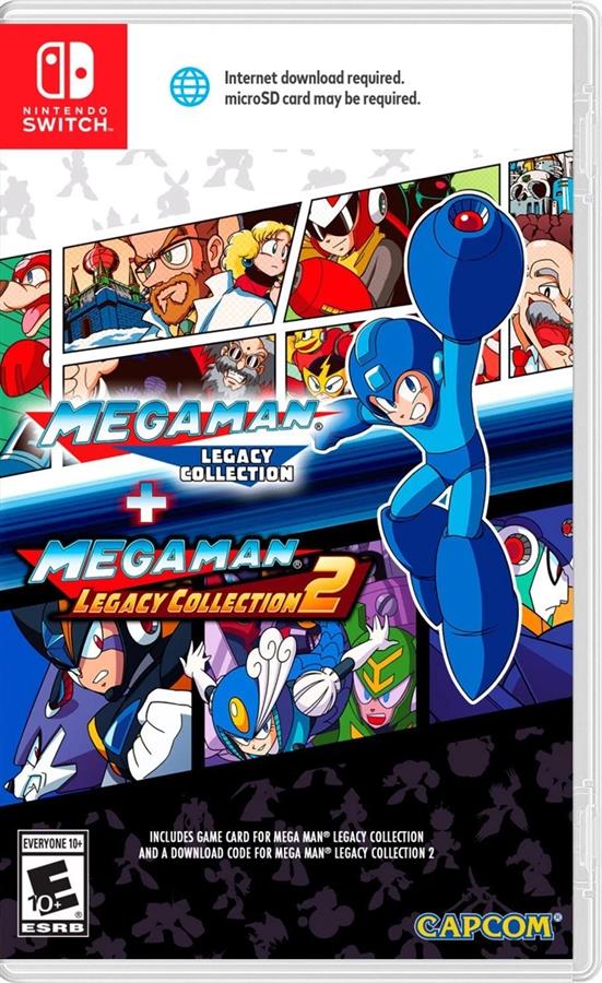 Megaman Legacy Collection 1+2 Nintendo Switch