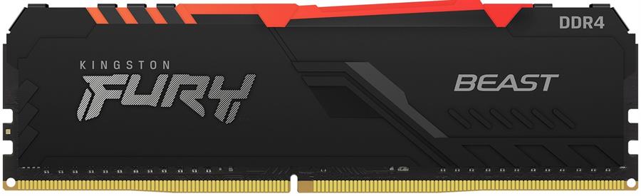 Memoria Ram DDR4 8GB 3200MHz Kingston Fury Beast RGB