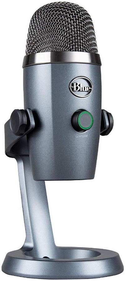 Micrófono Blue Yeti Nano Gris