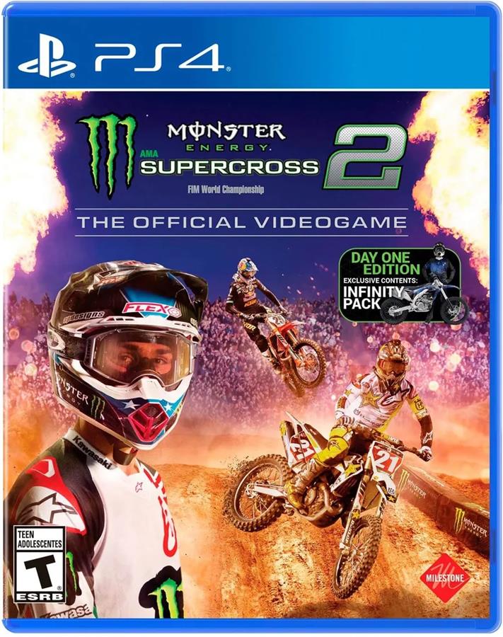 MONSTER ENERGY SUPERCROSS 2 - THE OFFICIAL VIDEOGAME PS4