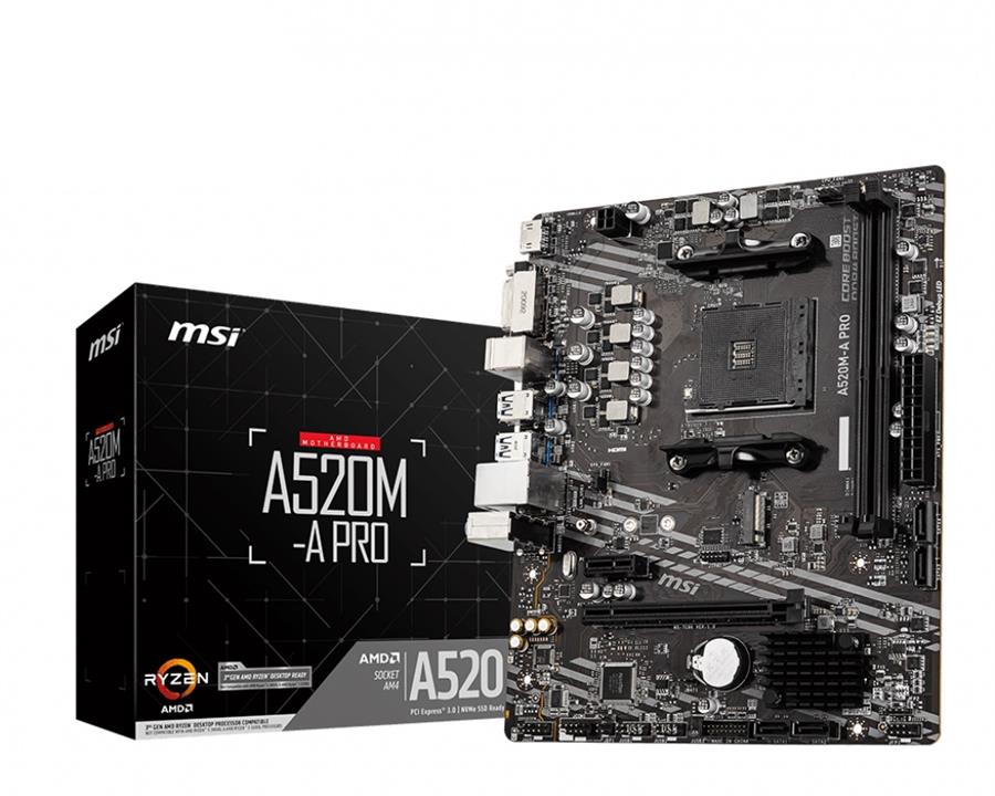 Motherboard MSI A520M-A Pro AM4