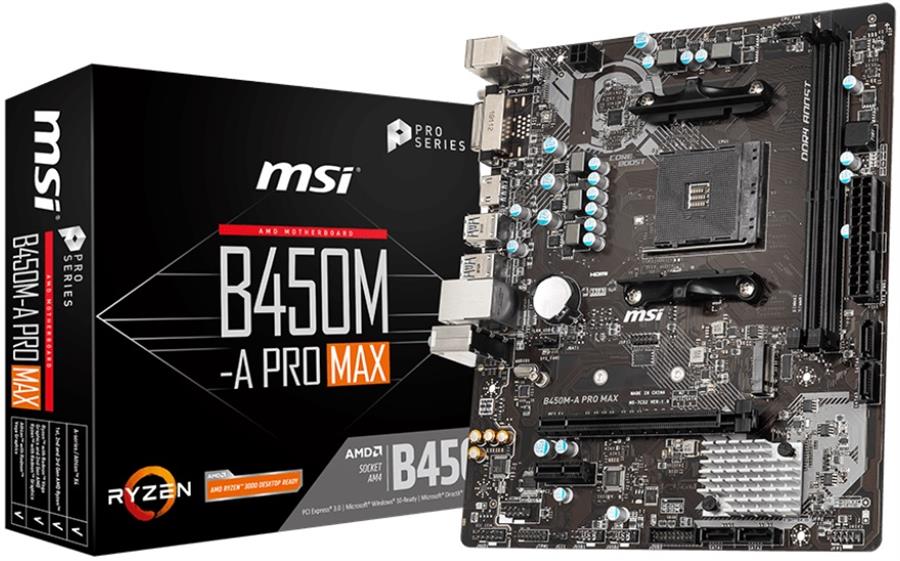 Motherboard MSI B450M-A Pro Max AM4
