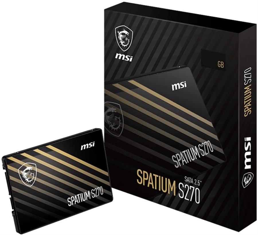 Disco Sólido SSD 120GB MSI SPATIUM s270