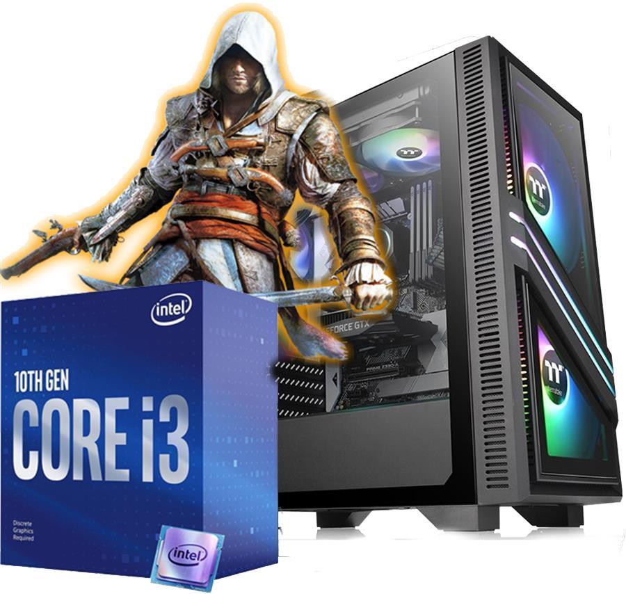 PC Intel i3-10100F GTX 1660 Super 16G 240GB Win10