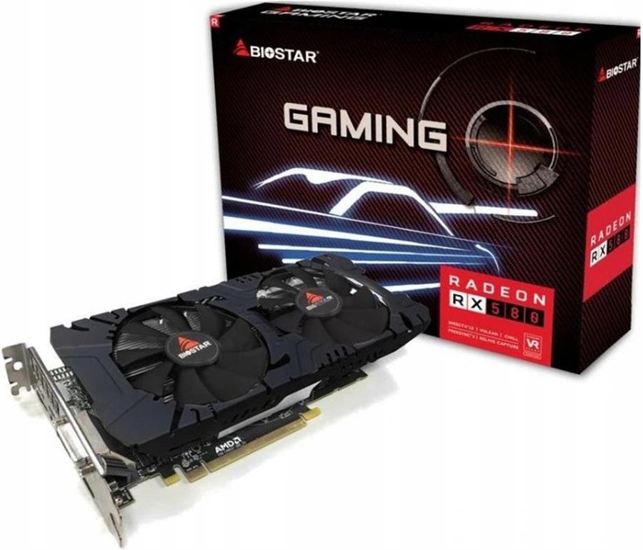 Placa de Video Biostar Gaming Radeon RX 580 8GB (OUTLET)