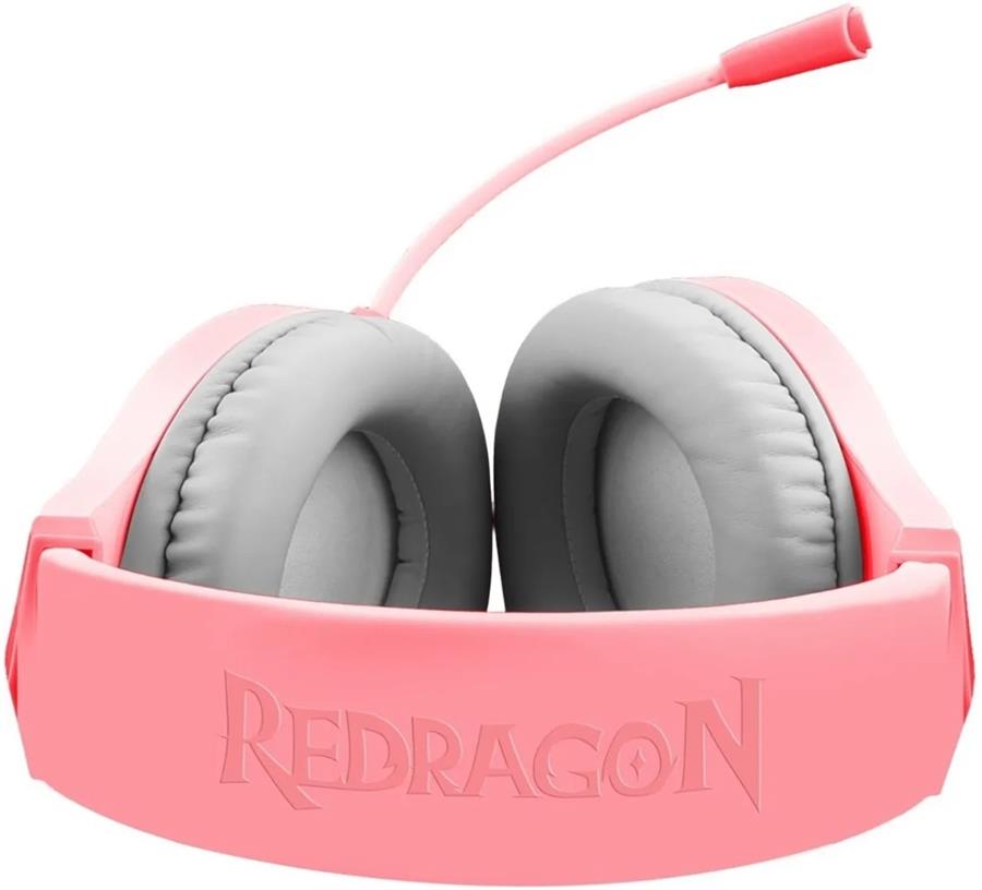 Auriculares Gamer Redragon H260 RGB Hylas Pink — ZonaTecno