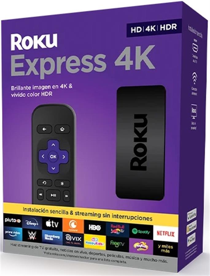 Roku Streaming Express 4K 3940 Conversor Smart TV