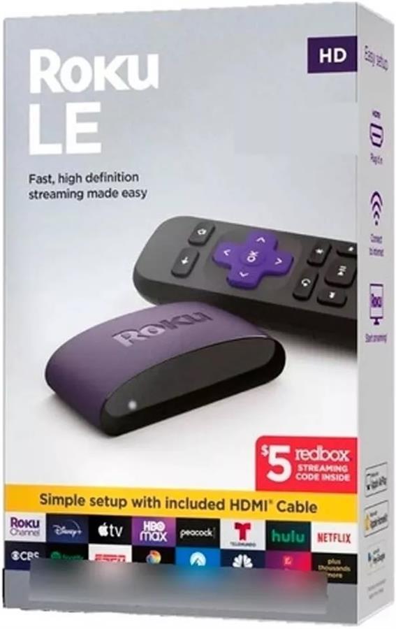 Roku LE Purple Streaming TV