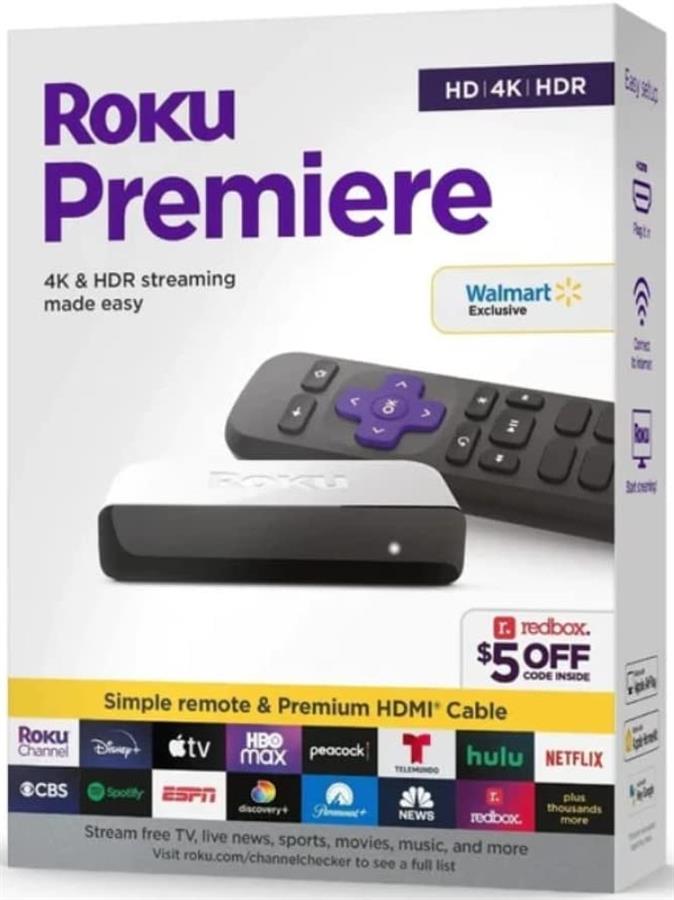 Roku Premiere 4K Streaming TV