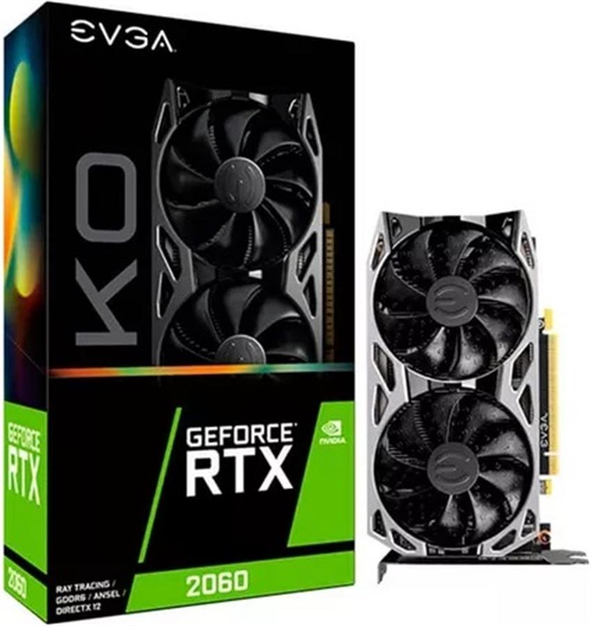 Placa de Video EVGA GeForce RTX 2060 KO Ultra 6GB