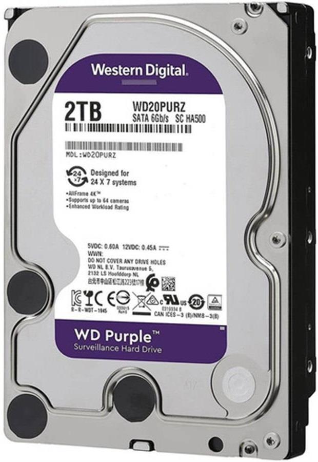 Disco Duro HDD 2TB WD Purple