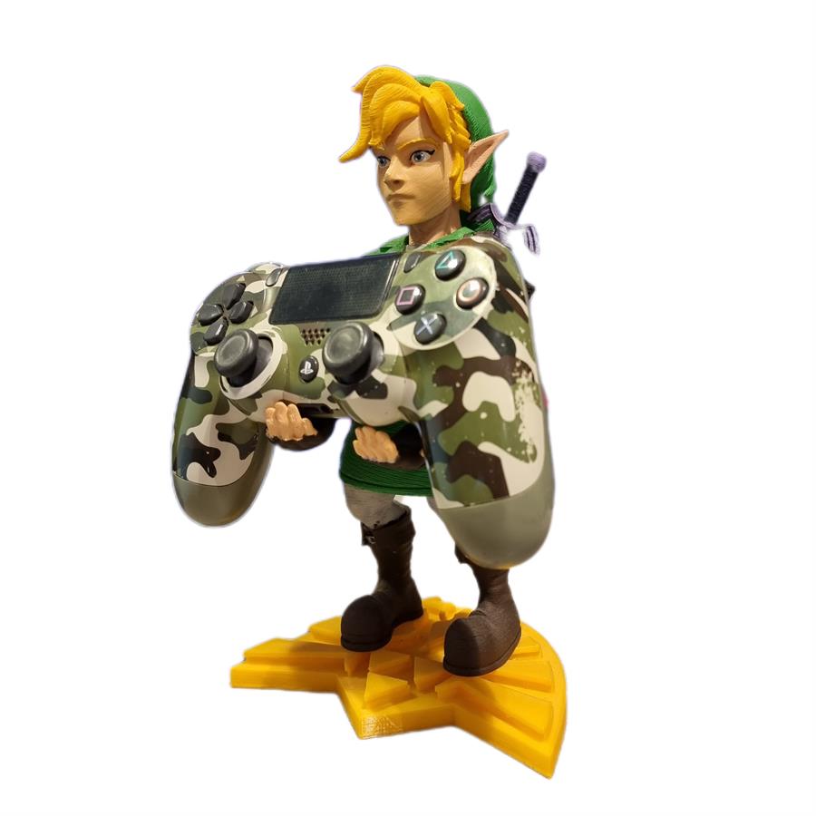 Soporte Figura 3D Link - The Legend of Zelda para Joystick PS5