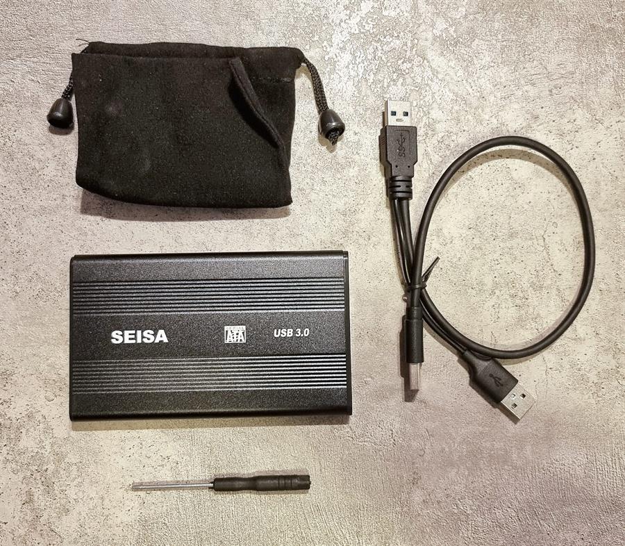 Carry Disk Seisa Externo Discos Notebook 2.5'' USB 3.0 + Cable