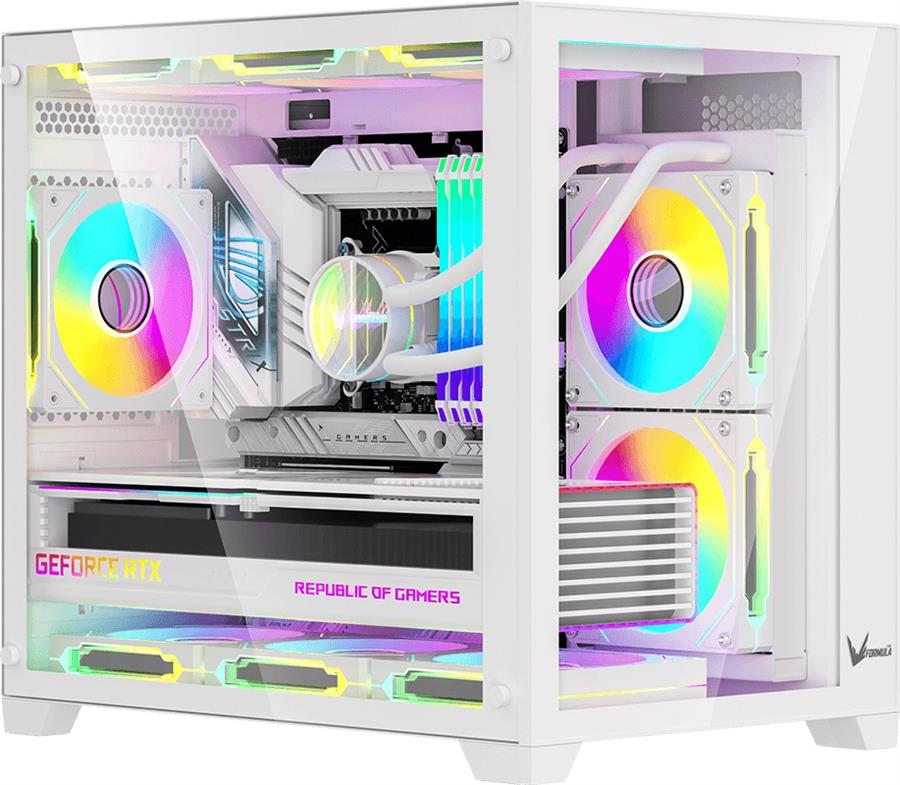 GABINETE FORMULA V CRYSTAL Z5 WHITE
