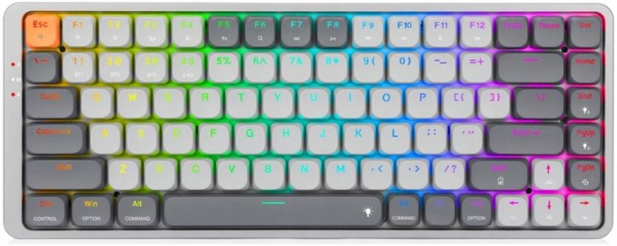 TECLADO REDRAGON AZURE K652GG-RGB-PRO WIRELESS BLUETOOTH SWITCH RED