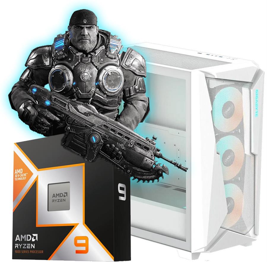 PC Ryzen 9 9900X3D, RX 9070 XT, 32G RAM, 1TB SSD, Win11