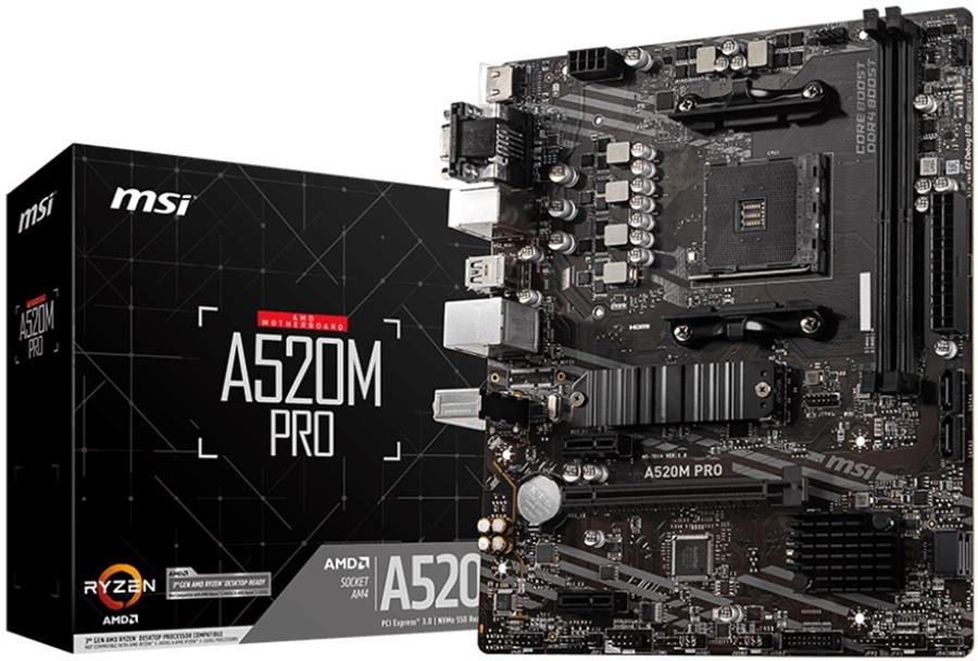 Motherboard MSI A520M Pro AM4