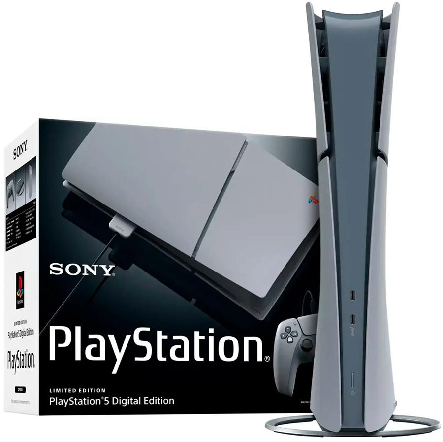 Consola PS5 Slim 825GB Digital Edición Limitada 30º Aniversario Playstation