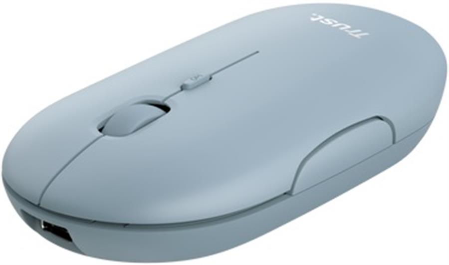 Mouse Trust Puck Blue Wireless