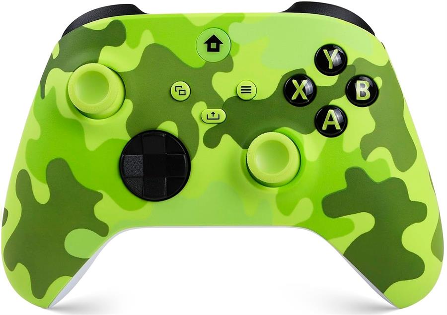 Joystick Xbox Series Edición Yellow Camo Wireless (réplica)