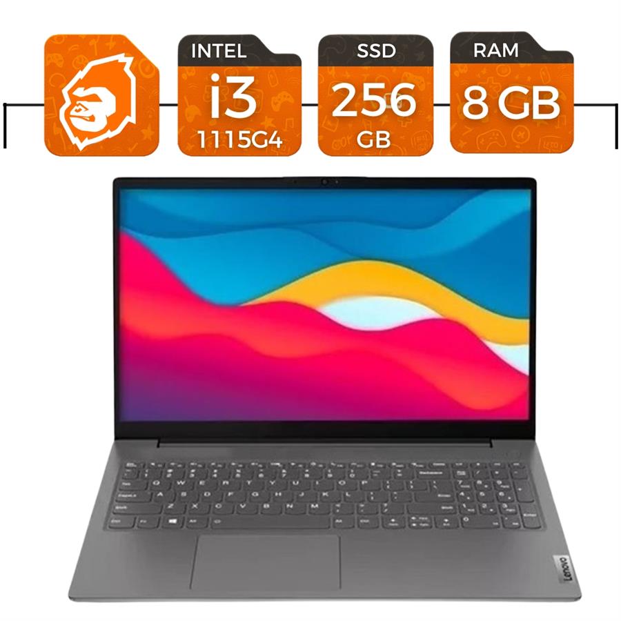 NOTEBOOK LENOVO V15 G2 INTEL CORE I3-1115G4, 8G RAM, 256GB SSD, FREEDOS