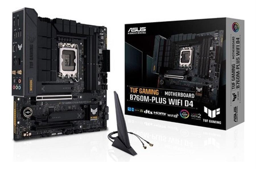 Motherboard Asus Tuf Gaming B760m-plus Wifi D4 DDR4 S1700