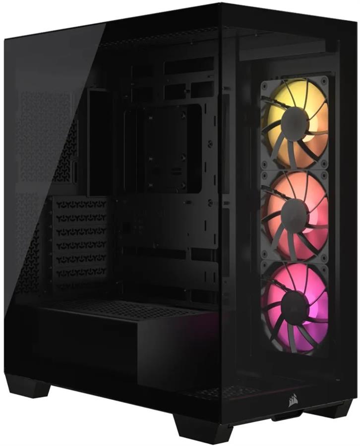 Gabinete Corsair 3500X ARGB 3 Fans Black