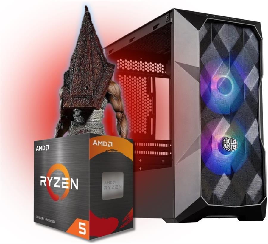 PC Ryzen 5 5600X, RTX 4060, 16G RAM, 500GB SSD, Win10