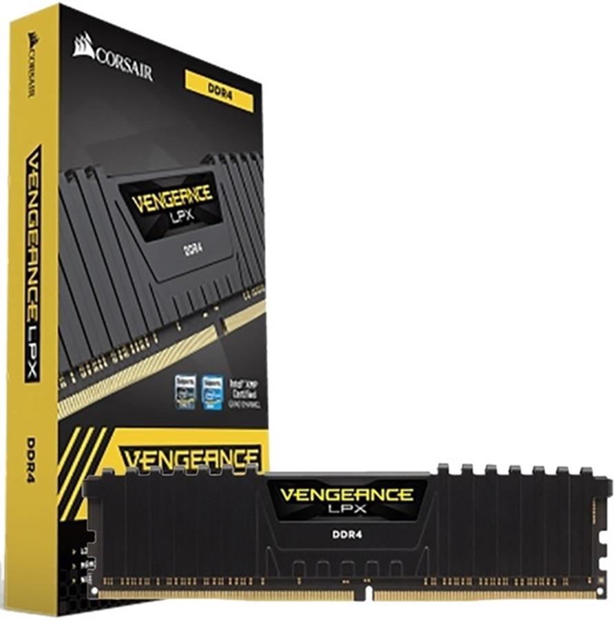 Memoria Ram DDR4 16GB 3000MHz Corsair Vengeance LPX Black