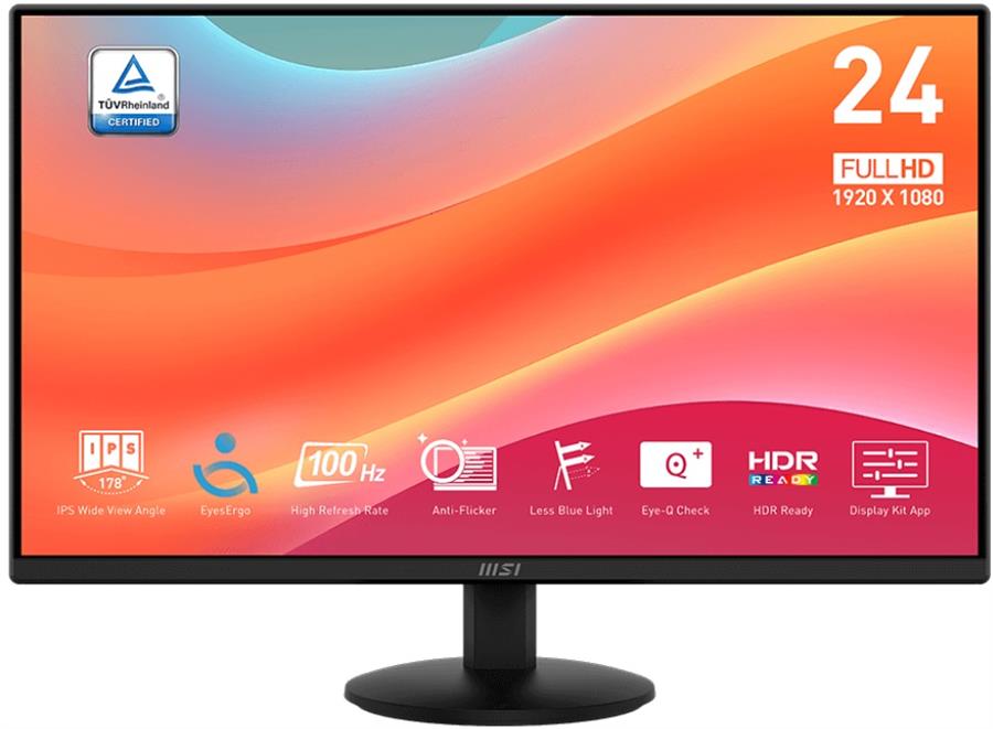 MONITOR 24'' MSI PRO MP242L 100HZ 1MS