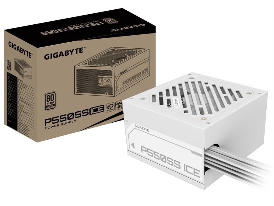 FUENTE 550W GIGABYTE P550SS ICE 80 PLUS SILVER