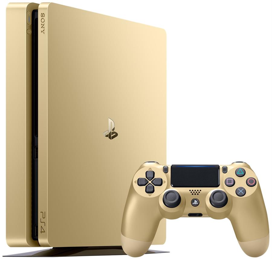 Consola PS4 Playstation Slim 500GB Gold Edition (OUTLET)