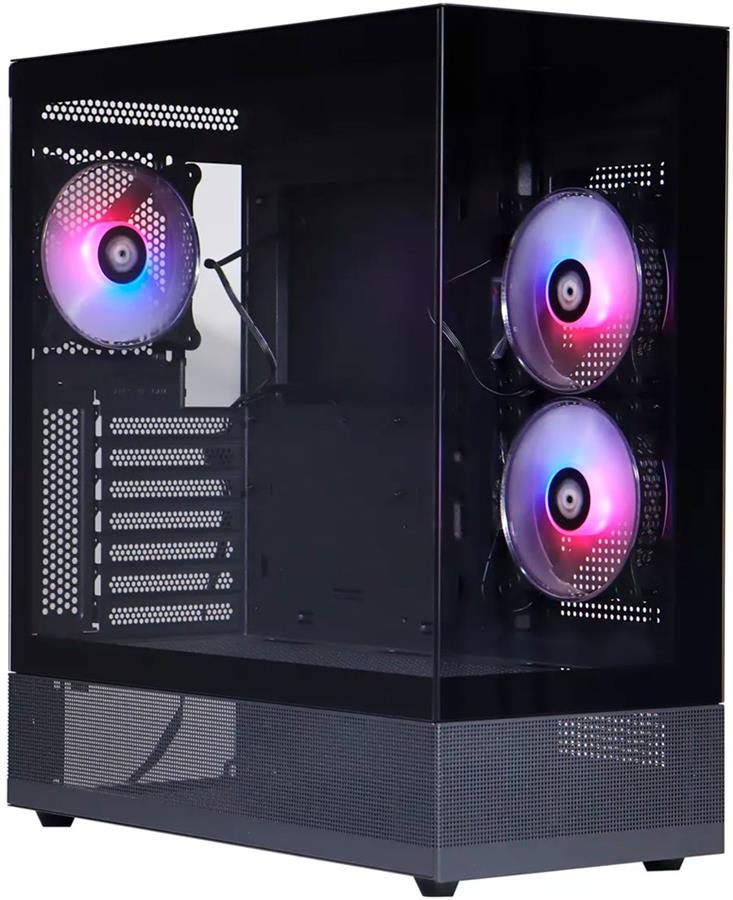 Gabinete Solarmax CM-B930 Black 3 Coolers