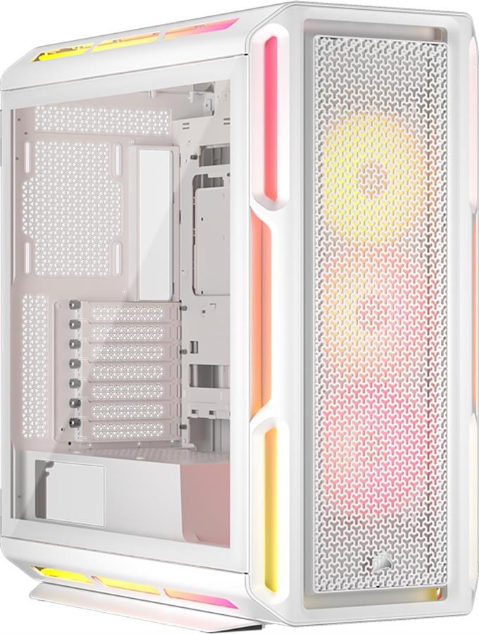 Gabinete Corsair 5000T iCUE RGB LX 3 Fan White